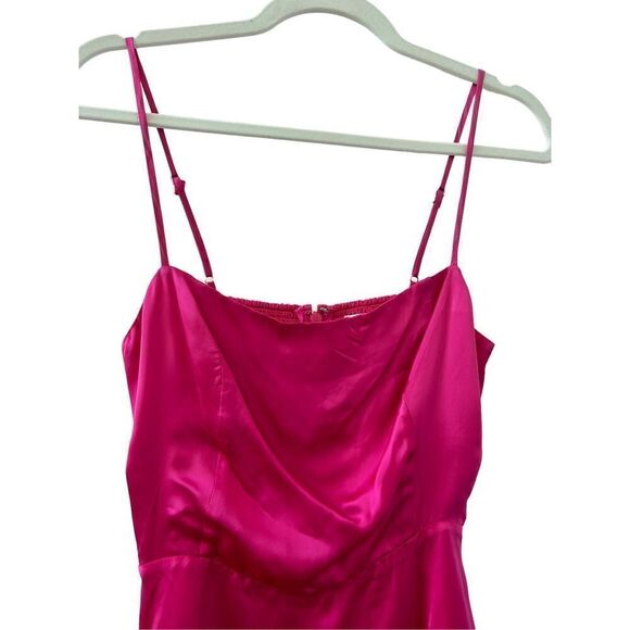 Wilfred Slip Mini Dress Women’s Fuchsia Pink Size 4 - Picture 3 of 6